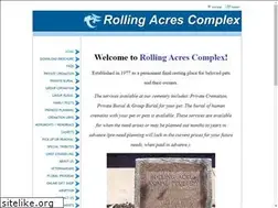 Sites similar to rollingacrescomplex.com