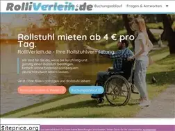 Sites similar to rolliverleih.de