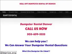 Sites similar to rolloffdumpsterofdenver.com
