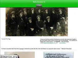 Sites similar to rollofhonourirl.com