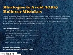 Sites similar to rollover401k.net