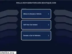 Sites similar to rolls-roycemotorcars-boutique.com