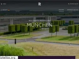 Sites similar to rolls-roycemotorcars-muenchen.de