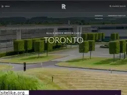 Sites similar to rolls-roycemotorcars-toronto.com