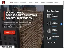 Sites similar to rollsscaffold.com