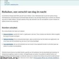 Sites similar to rolluikentips.be