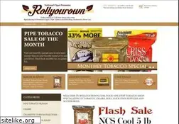 Sites similar to rollyourown.com