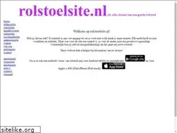 Sites similar to rolstoelsite.nl