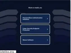 Sites similar to rom-o-matic.eu