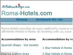 Sites similar to roma-hotels.com