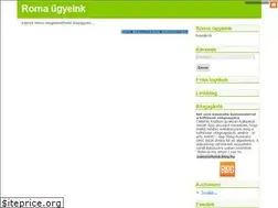 Sites similar to roma.blog.hu