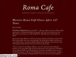 Sites similar to romacafe.com