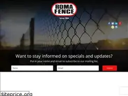 Sites similar to romafencegroup.com