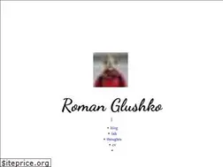 Sites similar to romaglushko.com
