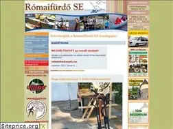 Sites similar to romaifurdo-se.hu