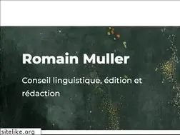 Sites similar to romain-muller.net