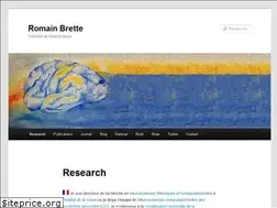 Sites similar to romainbrette.fr
