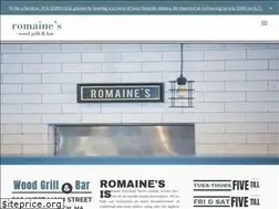 Sites similar to romainesrestaurant.com
