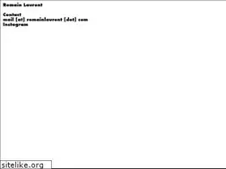 Sites similar to romainlaurent.com