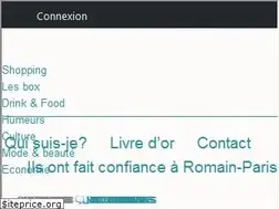Sites similar to romainparis.fr