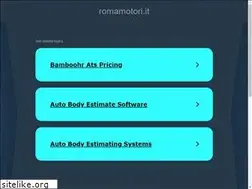 Sites similar to romamotori.it