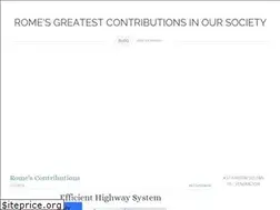 Sites similar to roman-contributions.weebly.com