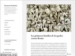 Sites similar to romanainsolentia.com