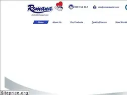 Sites similar to romanawater.com