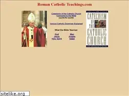 Sites similar to romancatholicteachings.com