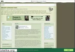 Sites similar to romancescam.com