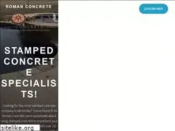 Sites similar to romanconcrete.net