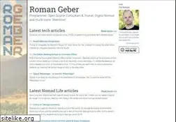Sites similar to romangeber.com