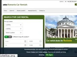 Sites similar to romaniacarrentals.com