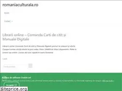 Sites similar to romaniaculturala.ro
