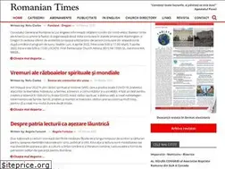 Sites similar to romaniantimes.com