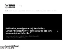 Sites similar to romanicalumea.ro