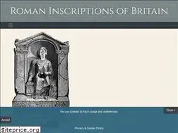 Sites similar to romaninscriptionsofbritain.org
