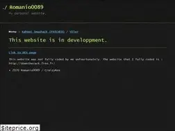 Sites similar to romanio0089.github.io