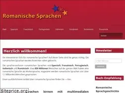 Sites similar to romanische-sprachen.de