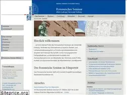 Sites similar to romanistik.uni-freiburg.de