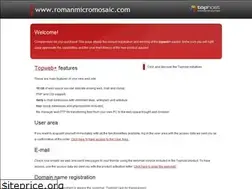 Sites similar to romanmicromosaic.com