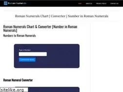 Sites similar to romannumerals.site