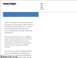 Sites similar to romanthayer.com