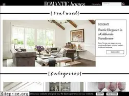 Sites similar to romantichomes.com