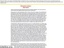 Sites similar to romanticletters.com