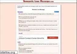 Sites similar to romanticlovemessages.com