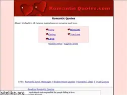 Sites similar to romanticquotes.com