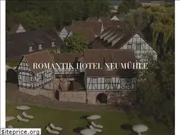 Sites similar to romantikhotel-neumuehle.de