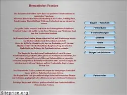 Sites similar to romantische-franken.de