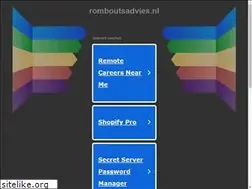 Sites similar to romboutsadvies.nl